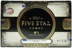 2020 Topps Five Star MLB Baseball Hobby Box